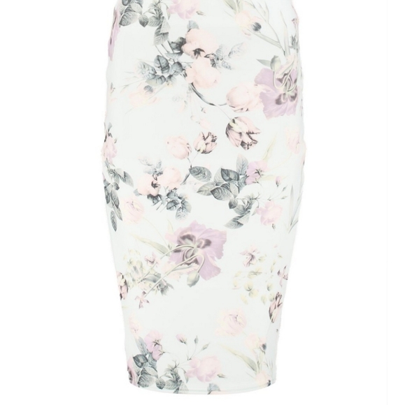 Floral Midi Skirt (4 for $50 - Bundle) - Picture 3 of 5